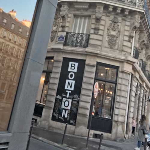 La boutique Bonton, Paris 3e