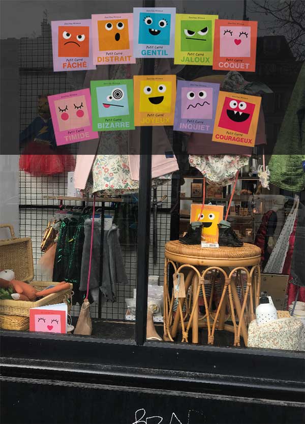 Les Petits Carrés de Denitza Mineva chez Bonton