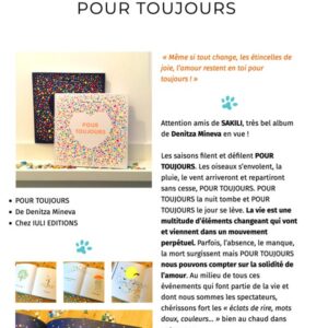 Denitza Mineva - Chronique de Pour Toijours sur le site Sakili