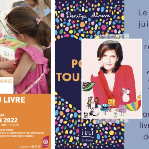 Denitza Mineva au 6e Salon du livre de Villejuif