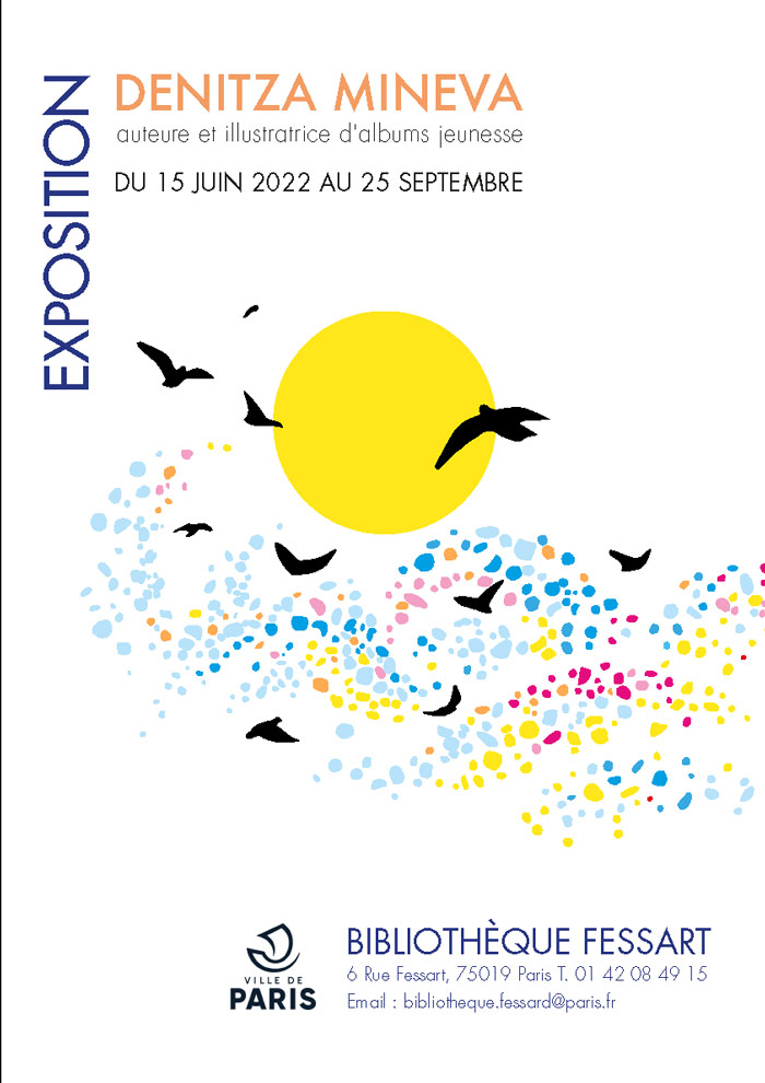 Denitza Mineva - Exposition Bibliothèque Fessart