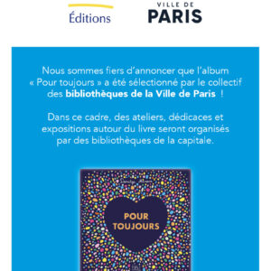 « Pour toujours » sélectionné par le Collectif des Bibliothèques de la Ville de Paris