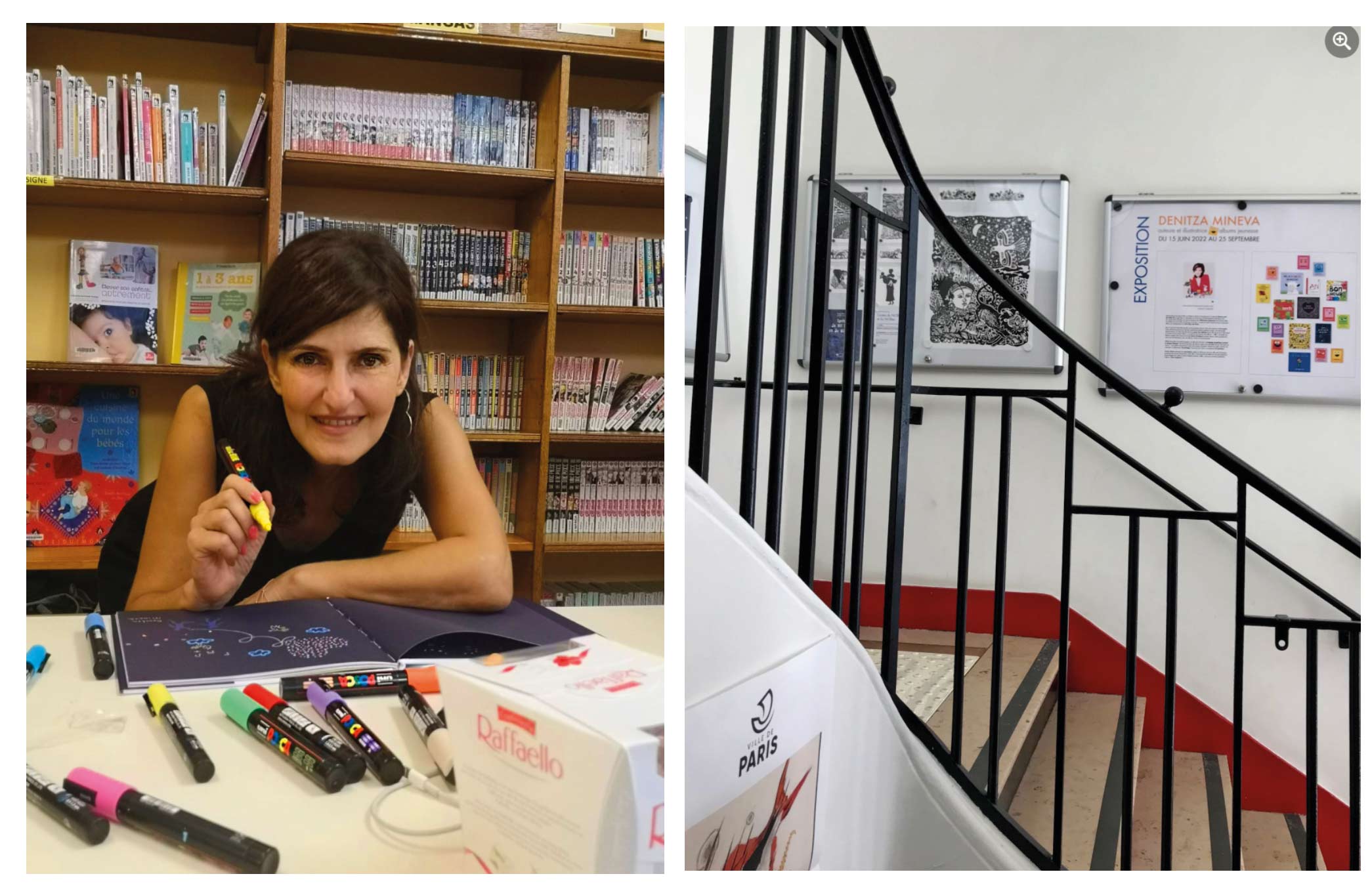 Finissage Bibliothèque Fessart | Denitza Mineva